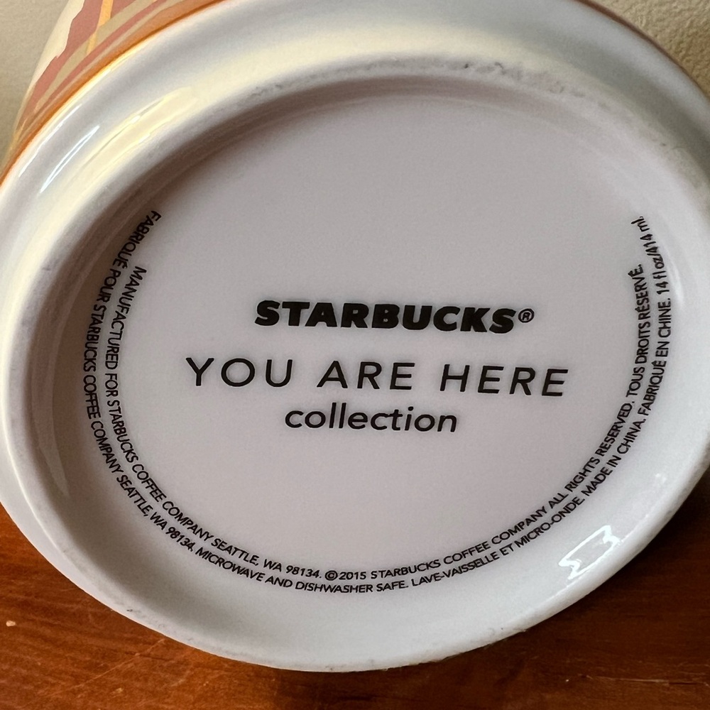 Starbucks Nashville Skyline Mug “ You are here collection” - Picture 5 of 8